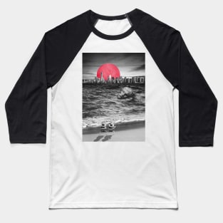 Surreal Sunset Baseball T-Shirt